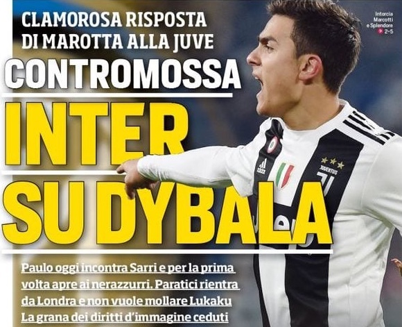 «Интер» нацелился на Дибалу. Заголовки Gazzetta, TuttoSport и Corriere за 1 августа