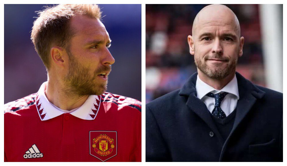 Клубы, Манчестер Юнайтед, Эрик тен Хаг, Кристиан Эриксен