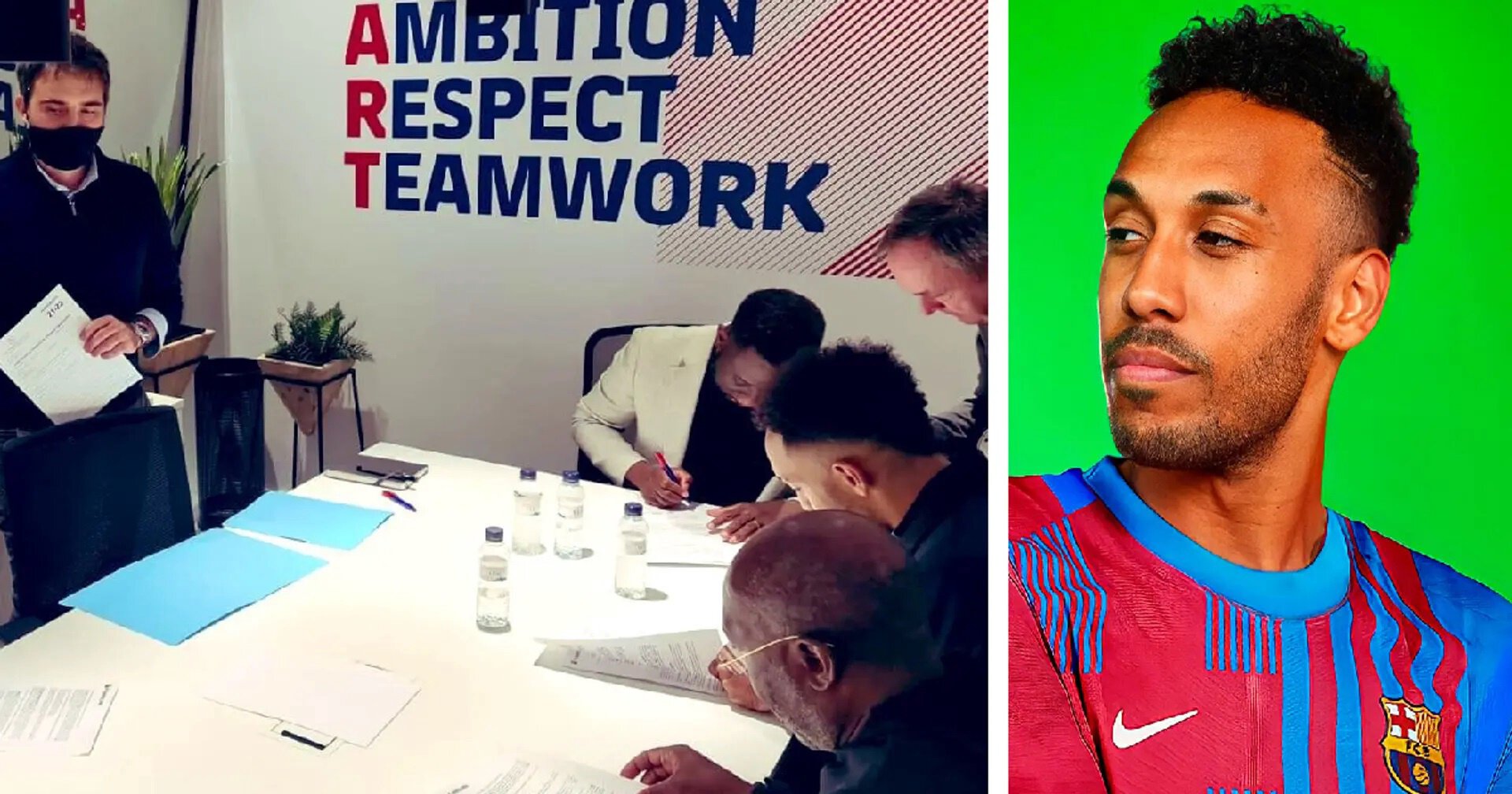 Барселона, Пьер-Эмерик Обамеянг