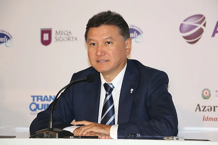 Kirsan Ilyumzhinov in Baku 2016