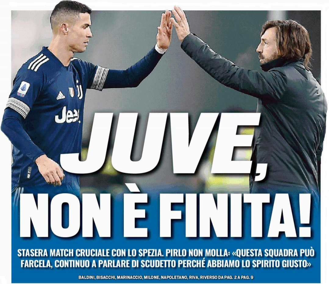 «Юве», это не конец! Заголовки Gazzetta, TuttoSport и Corriere за 2 марта