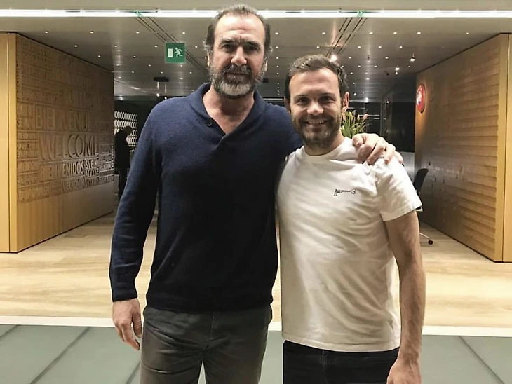 Хуан Мата и Эрик Кантона