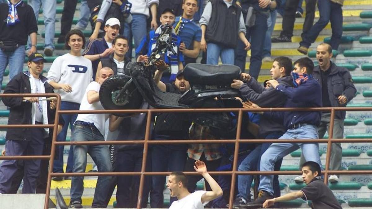 Враги Curva Nord Интера