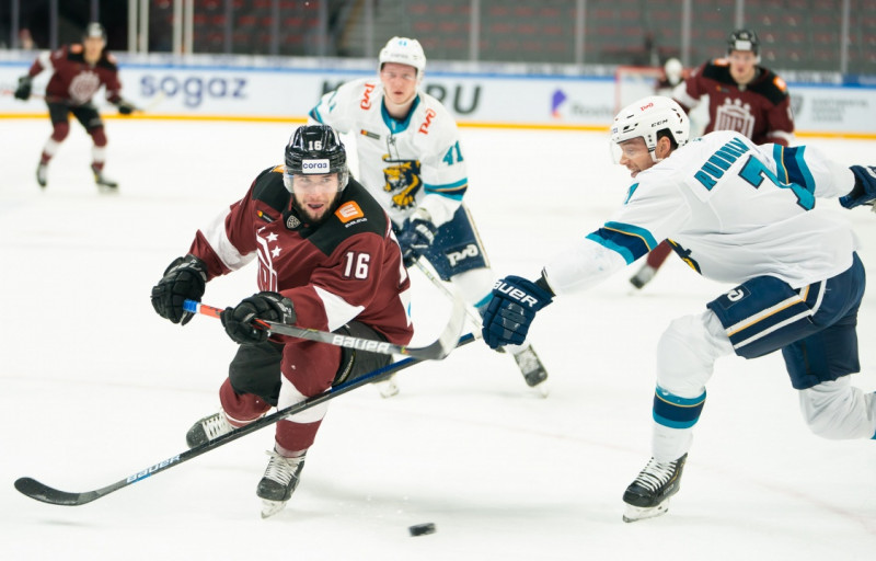 Рижское «Динамо» уступило в одинадцатиголевом матче