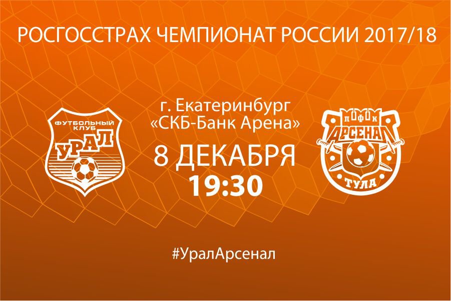 Самые малопосещаемые матчи «Урала» до Fan ID