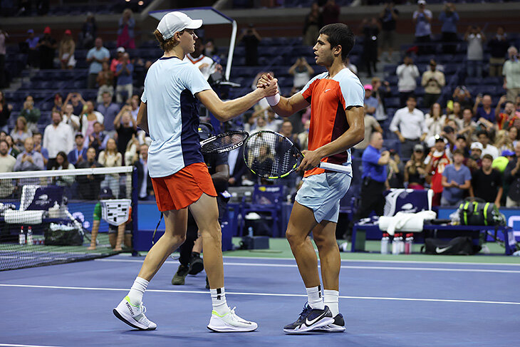 Браво, Алькарас и Синнер, за новую классику на US Open! Таких драмы и качества молодые еще не выдавали