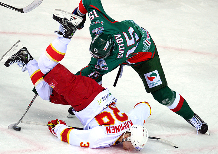 КХЛ прямо сейчас: «Ак Барс» берет реванш у «Йокерита», Прохоркин становится звездой лиги