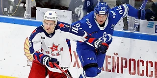 КХЛ: шансы «Динамо» и ЦСКА на победу в матче регулярного чемпионата