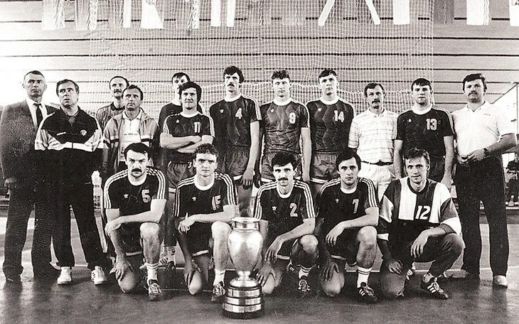 Минский СКА с Кубком чемпионов. 1990 год