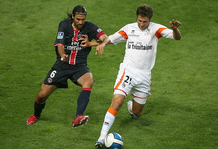 Жиньяк в "Лорьяне"