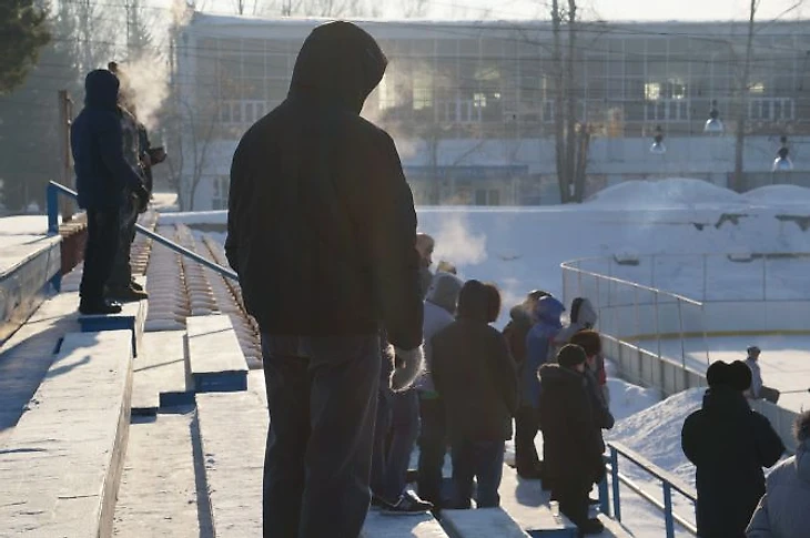 Фрагмент матча &quout;Алмаз&quout; (Зеленогорск) – &quout;Ачинск-Роснефть&quout; (Ачинск)