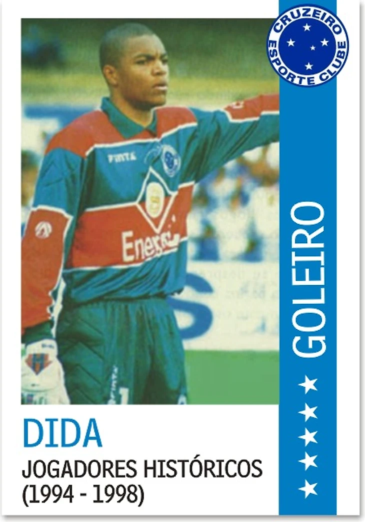 Дида вратарь «Крузейро»