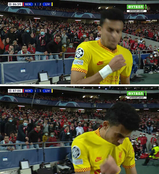Неслучайно, что именно у Диаса гол+пас против «Бенфики». Фанат португальцев от злости запустил в игрока «Ливерпуля» палкой