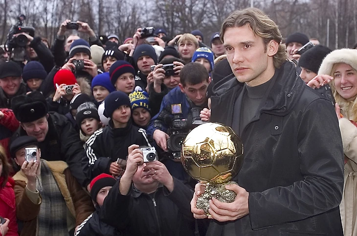 Картинки по запросу андрей шевченко золотой мяч