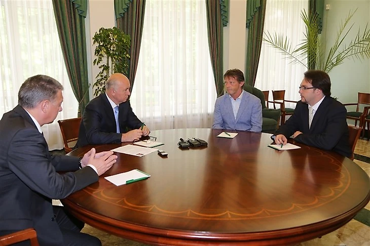 Максим Ляпин и Франк Веркаутерен