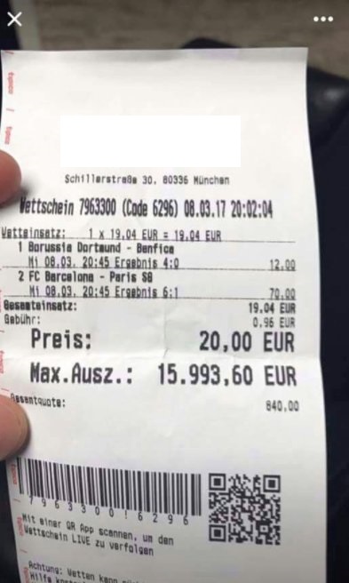 Болельщик выиграл 16 000 евро поставив на победу «Барселоны»