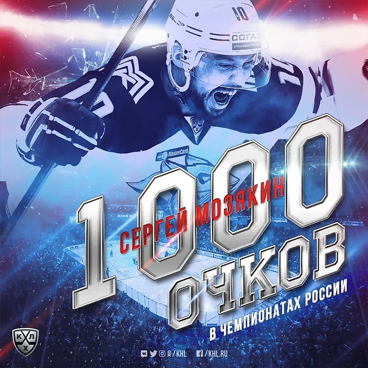 Сергей Мозякин. фото КХЛ