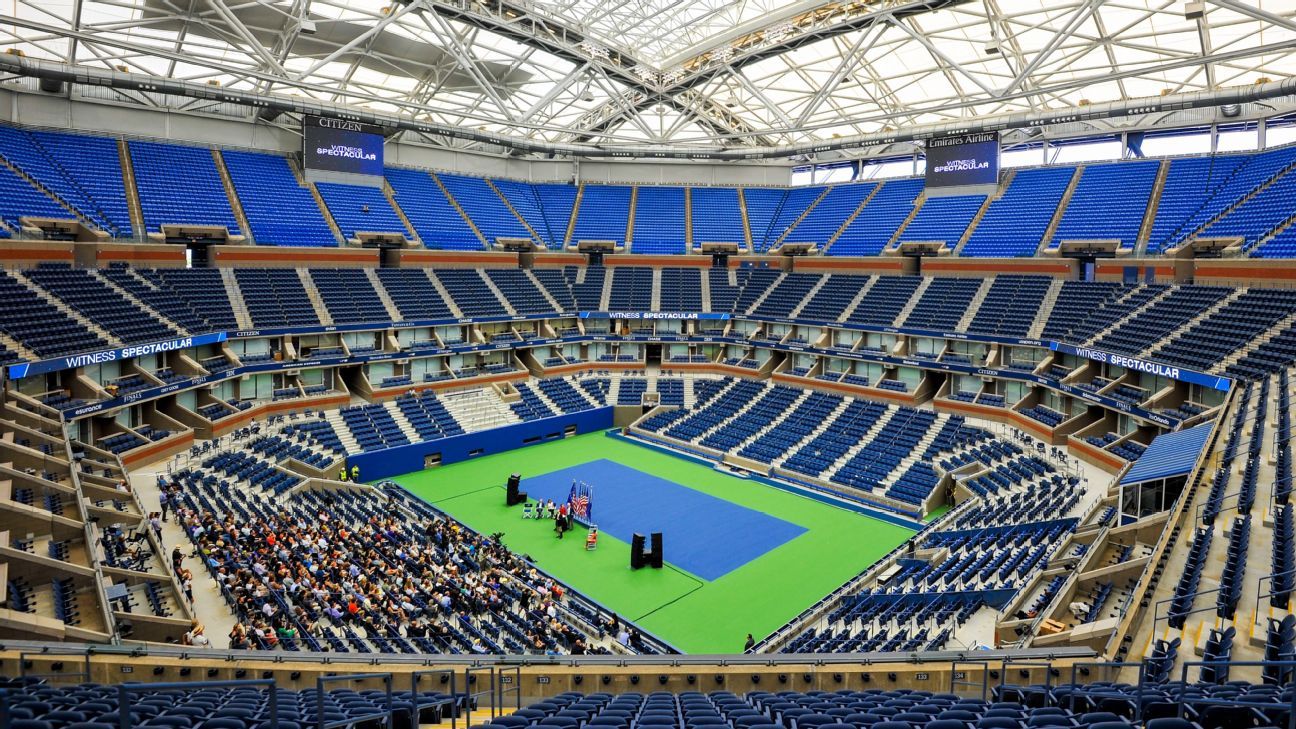 Теннис корт us open