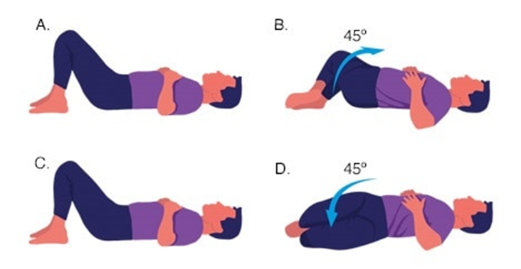 3 простых упражнения для беременных, которые снимут боль в спине