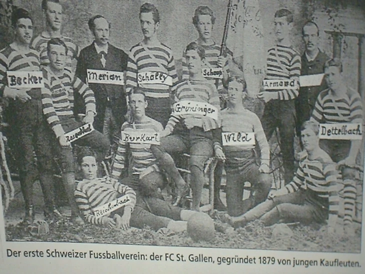 Пионеры швейцарского футбола из «Санкт-Галлена»