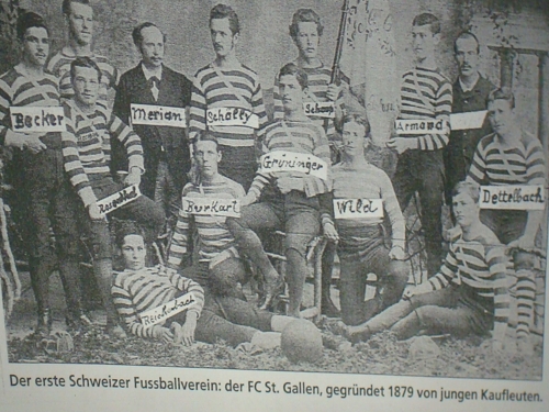 Начало футбольной Швейцарии