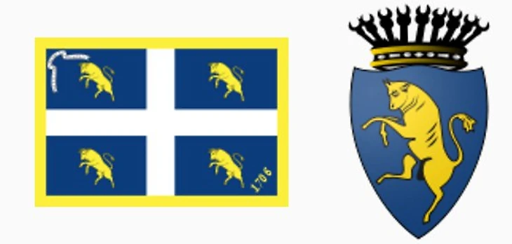 ГЕРБ И ФЛАГ ГОРОДА ТУРИН