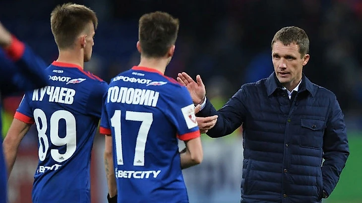 В.М Ганчаренко, К. Кучаев и А. Головин. ЦСКА Москва