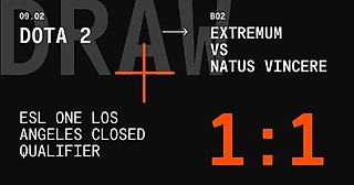 ESL ONE Los Angeles Closed Qualifier: итоги матча EXTREMUM vs Natus Vincere