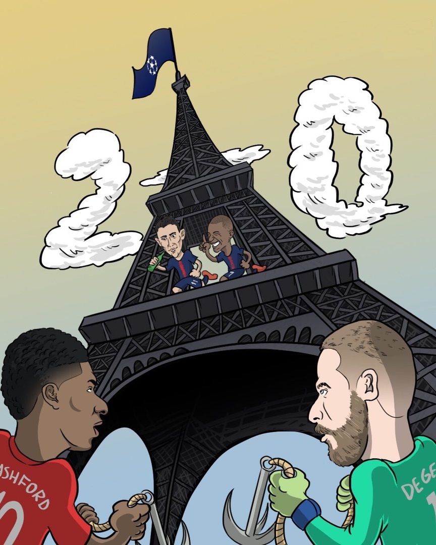 «Манчестер Юнайтед» придется постараться, чтобы забраться на вершину Эйфелевой башни, где уверенно обосновался «ПСЖ»