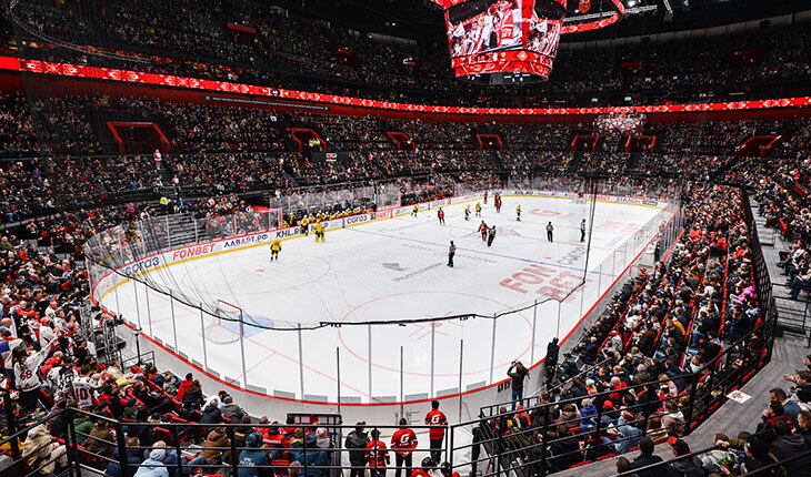 Посещаемость в КХЛ растет за счет новой арены «Авангарда». А ЦСКА все портит – в Москве не идут даже на армейское дерби