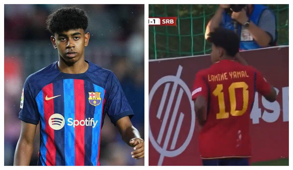 Клубы, Ламин Ямаль, Барселона, Сборная Испании по футболу Клубы, Ламин Ямаль, Барселона, Сборная Испании по футболу