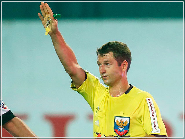 Представление судьи матча «Зенит» - «Рубин»