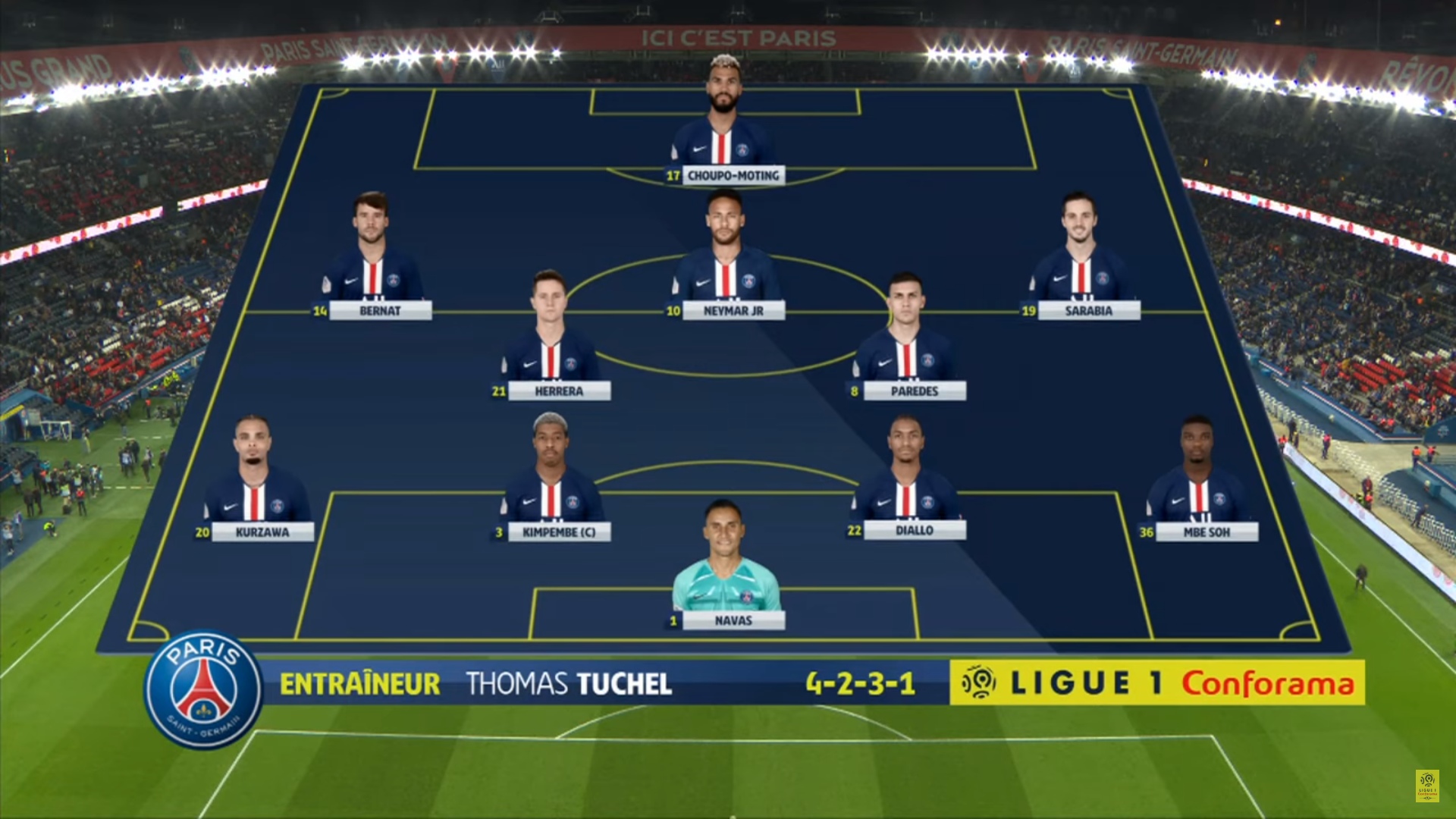 7-й тур. «ПСЖ» - «Реймс»