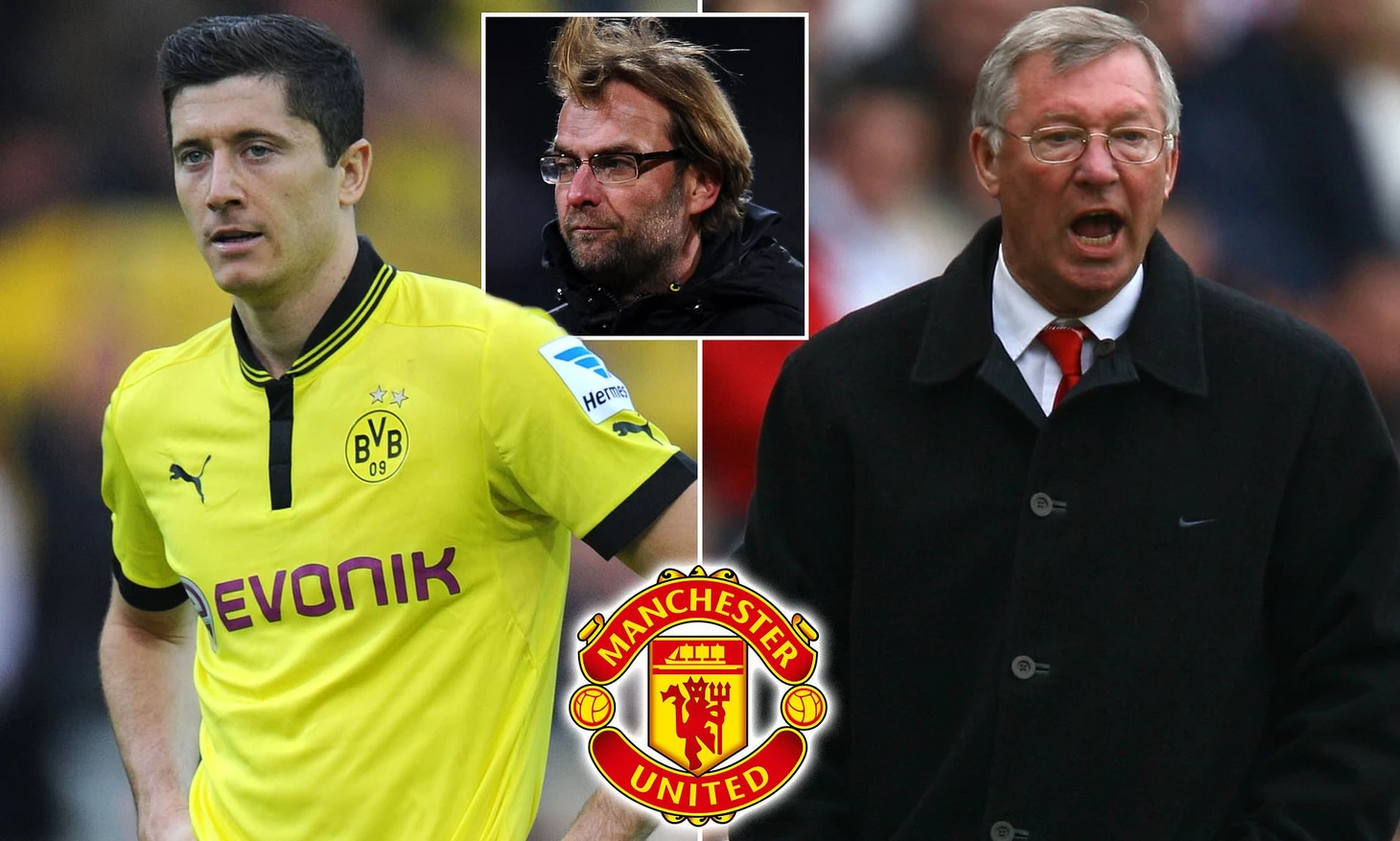Robert Lewandowski was 'ready' to join Man United after talks with Sir Alex Ferguson | Daily Mail Online