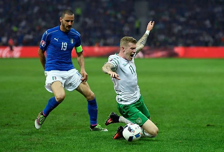 Italia-Irlanda 0-1