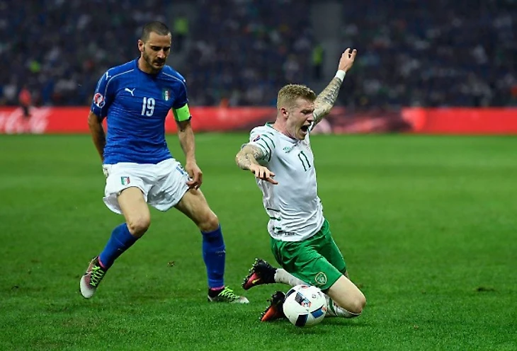 Italia-Irlanda 0-1