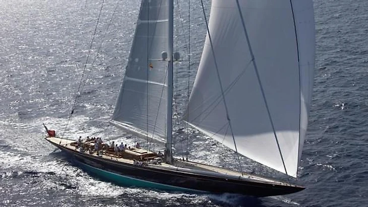 J-Class Yacht TOPAZ Lanzarote November 2015