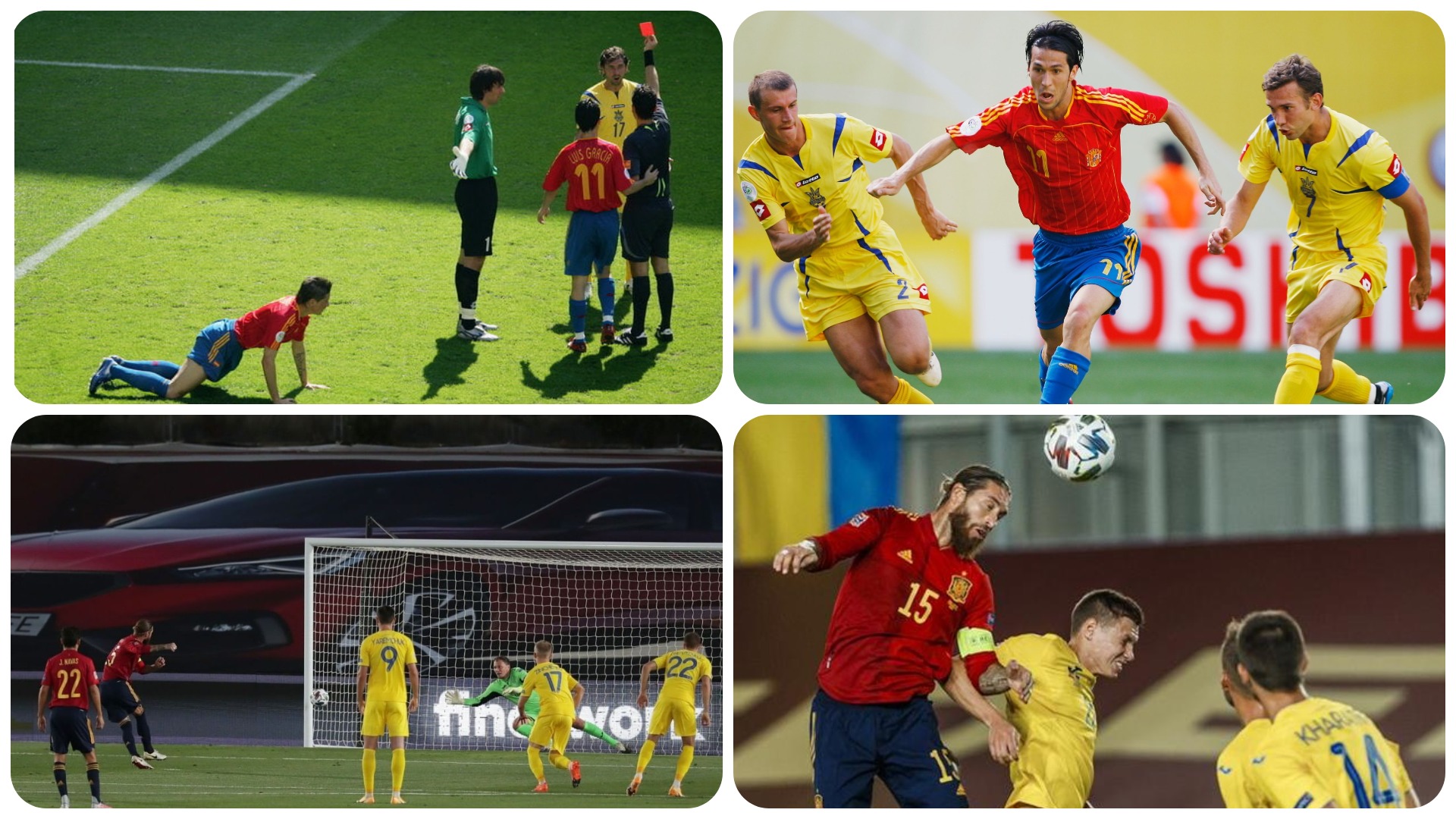 УКРАИНА – 0:4, испанская прописка в Высший свет