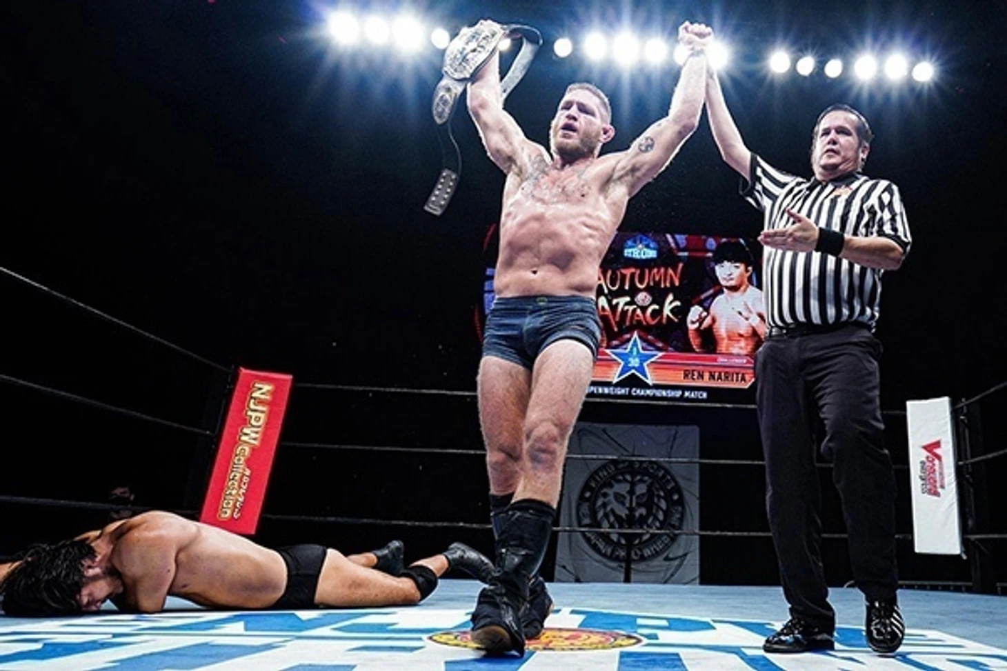 Обзор 1-го дня NJPW Autumn Attack (на 61-ом ТВ-выпуске STRONG за 09.10.2021), изображение №5