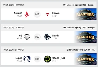 Сегодня стартует DH Masters Spring для Европы и Северной Америки