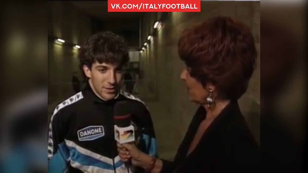 Алессандро Дель Пьеро - Первое интервью, первый гол за Ювентус (1993)