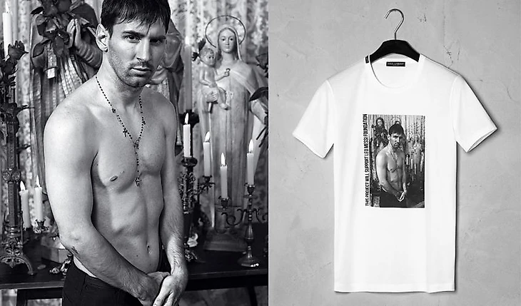 ionel Messi Limited Edition T-Shirts by Dolce&Gabbana | Posted By Senay 
