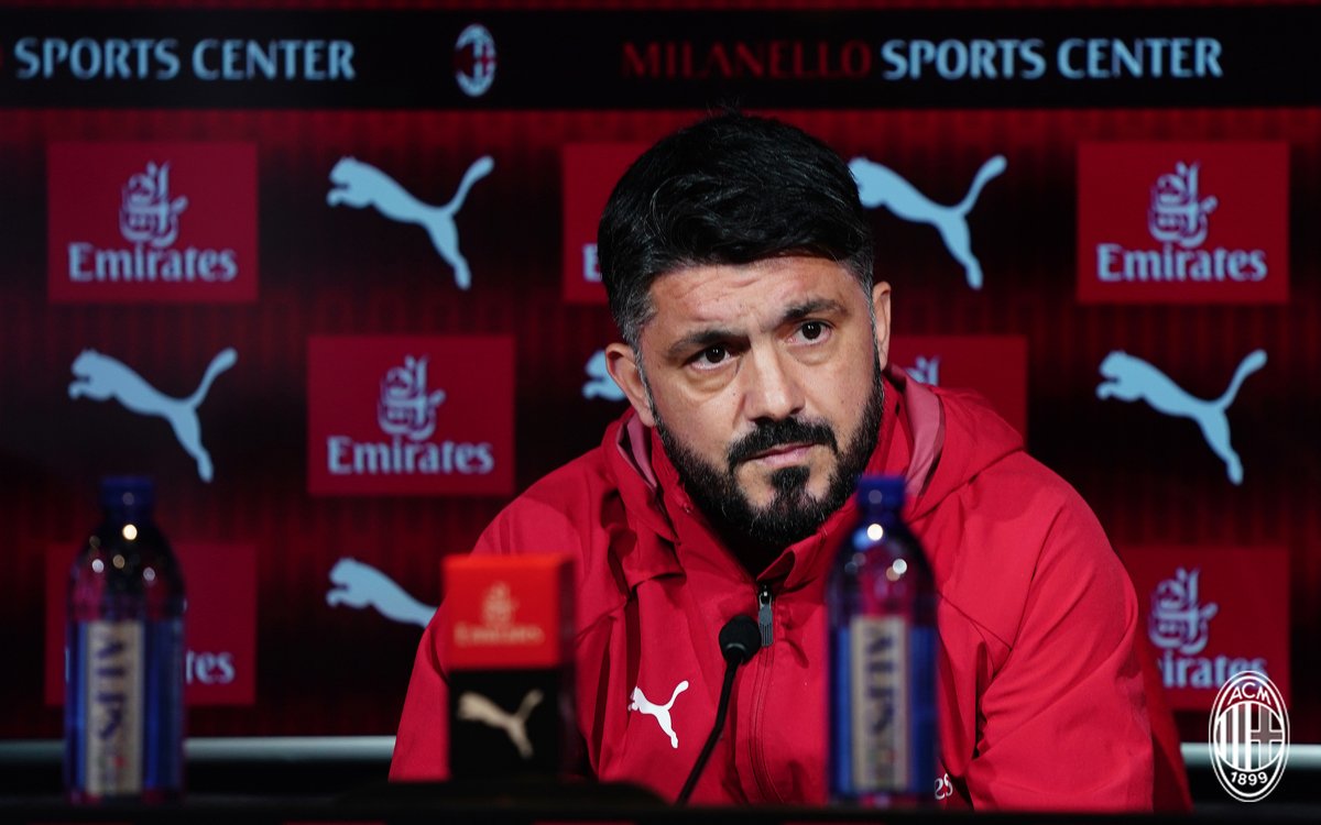 Пресс-конференция Дженнаро Гаттузо перед матчем с «Наполи»