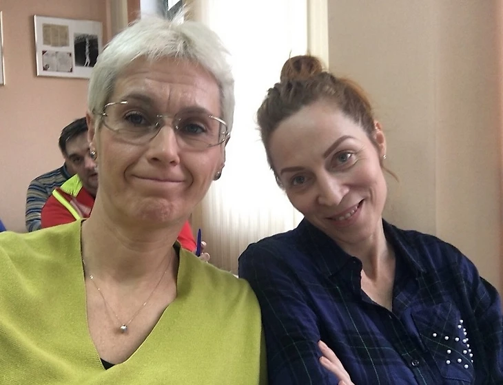 С Татьяной Ераминок