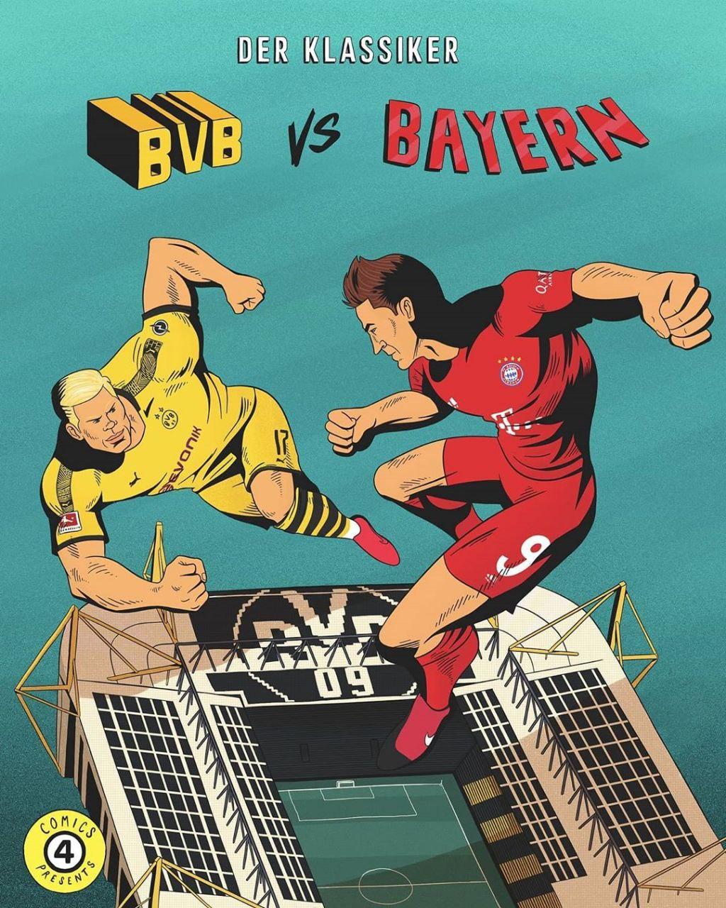 7 артов посвященных сегодняшнему Дер-Класикер