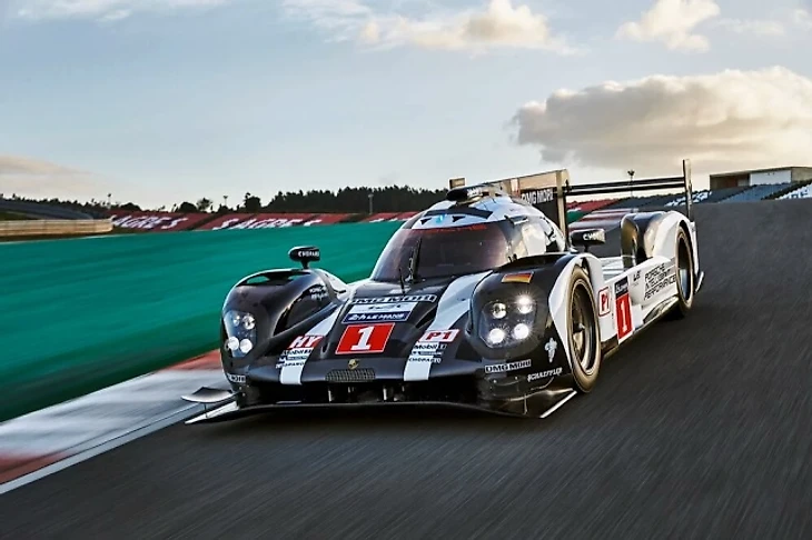 Porsche 919 Hybrid (2L, V4 turbo engine, 8MJ, Li-Ion battery)