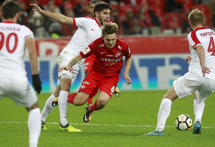 Кубок России. 1/8 финала. «Спартак» — «Спартак» (Нч) — 5:2. Москва. «Открытие Арена». 25 октября 2017 г.