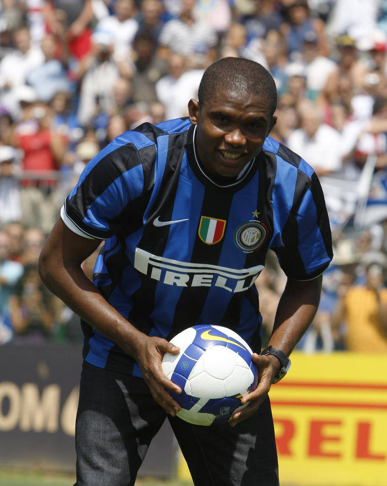 Samuel eto. Eto'o Inter. Самюэль это о.