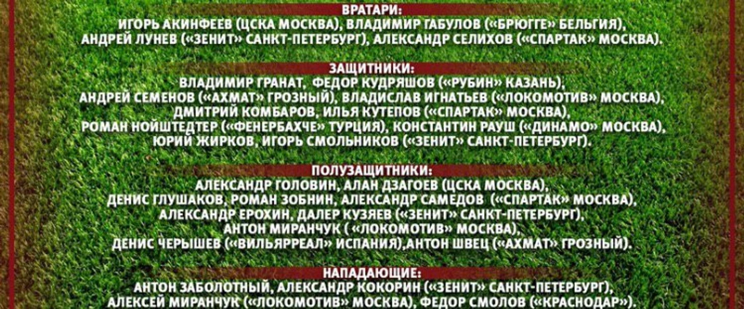 сборная России по футболу