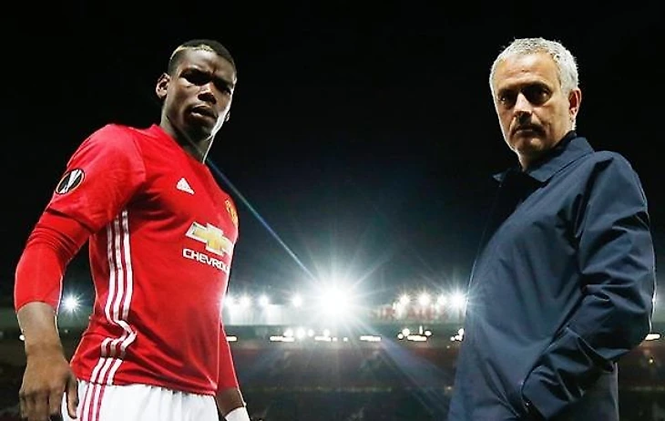 Погба и Жозе Моуринью